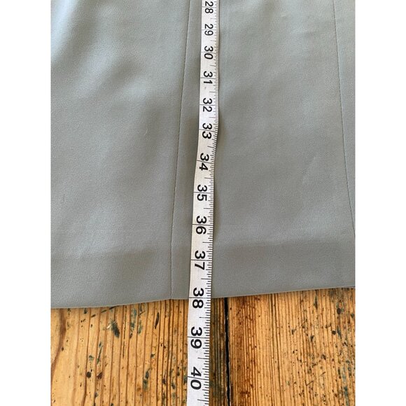 Caslon Womens Green Sheath Dress 4 Short Sleeve Polyester Lined Back Zip Closure - Picture 6 of 8